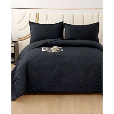 Imagen 2 del producto CUBRECAMA QUILT VERANO KING NEGRO