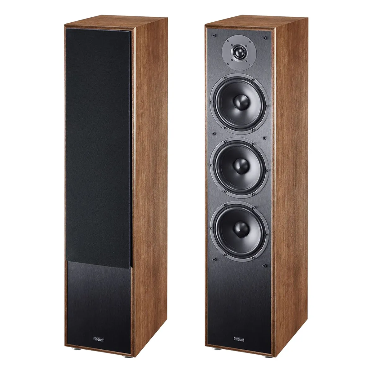 MAGNAT - MAGNAT MONITOR S70  Walnut Parlante Columna Hi-Fi 3 vías