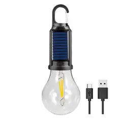 GENERICO - Lampara Portátil Tipo Ampolleta Led Camping Recargable