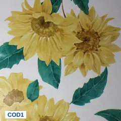 GENERICO - Mantel de Hule Afranelado Para Mantel 140x2 Girasol