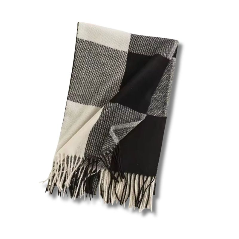 COLETTE - Bufanda Cashmere Escocesa Colores Varios