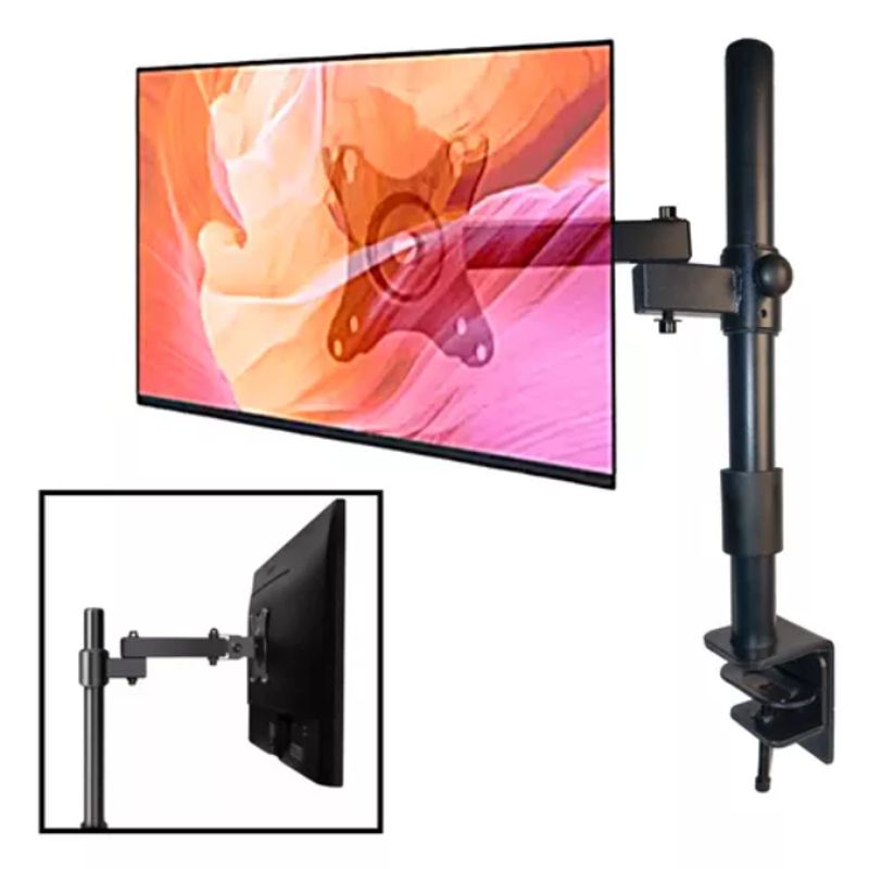 GENERICO - Soporte De Monitor Hw-701 Para Escritorio Articulado 17 A 32