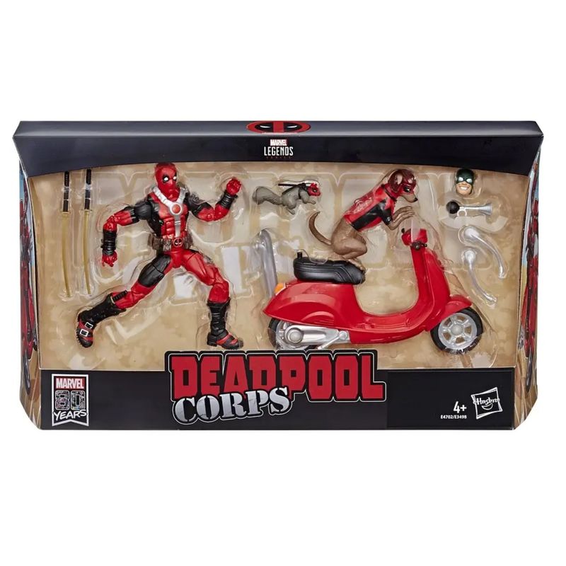 HASBRO - Marvel Legends Series Deadpool Con Motoneta