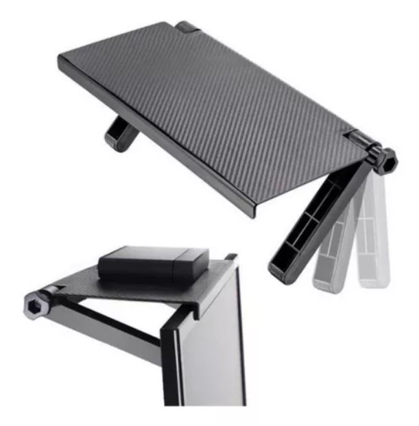 GENERICO Repisa Estante Soporte Sobre Pantalla Tv Ajustable Plegable