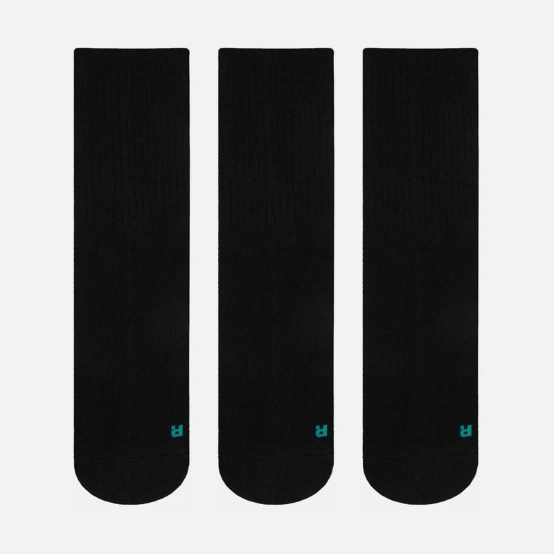 VULCANO - Calcetines Vulcano Essentials Pack Mid Negro Vulcano