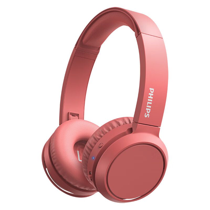 PHILIPS - Audifonos Bluetooth Philips TAH4205 Wireless Pure Bass - Rojo