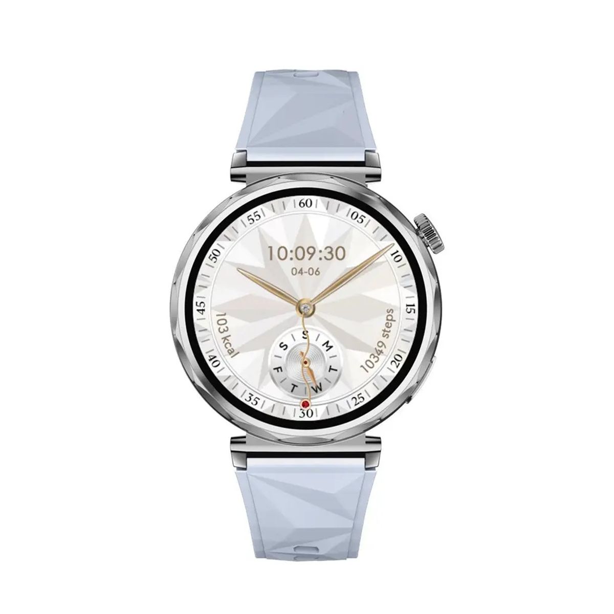 STARTECHOFFICE - Reloj Inteligente Smartwatch Wearables Sport CV5 AMOLED 2 Correas Compatible IOS Android