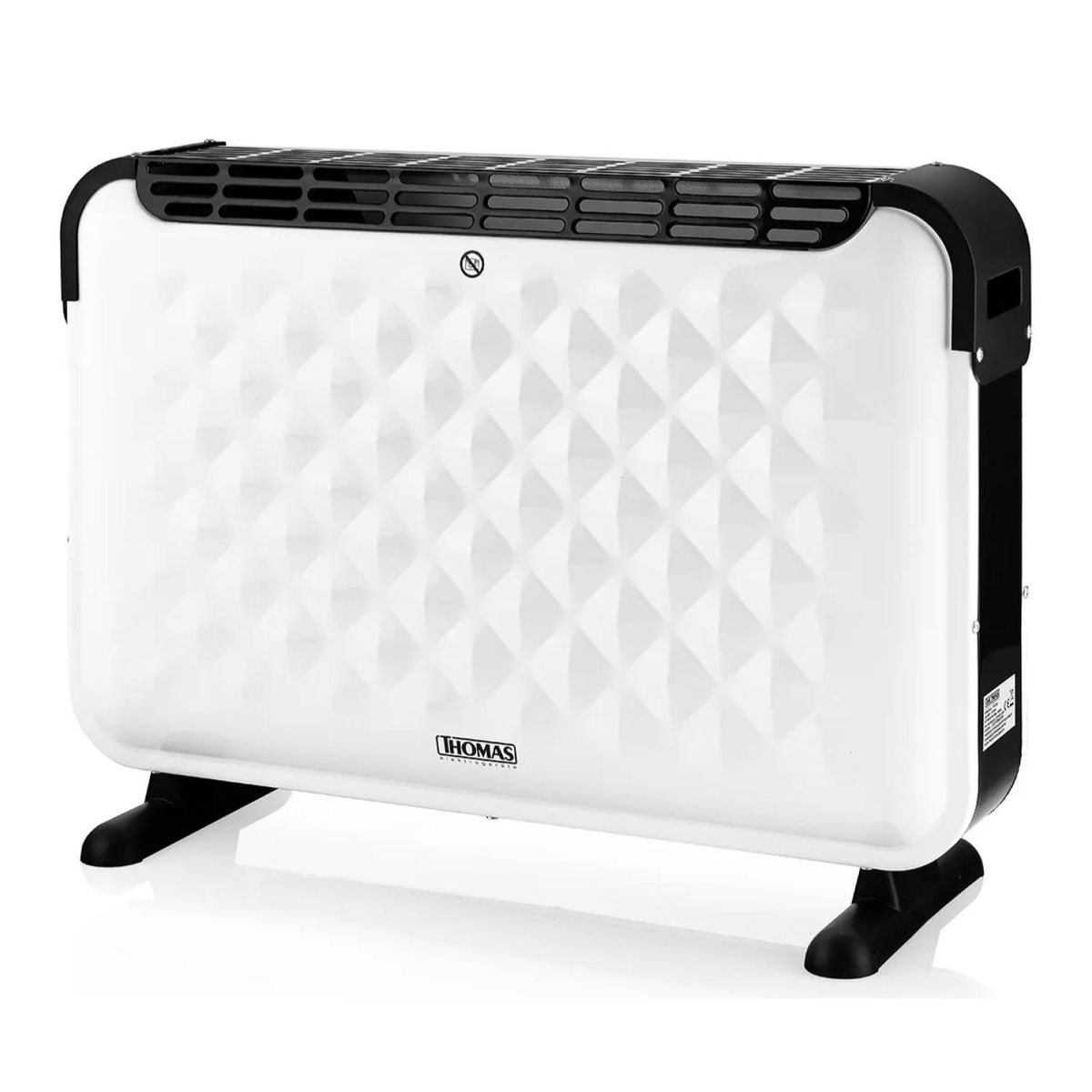 THOMAS - Calefactor Convector 3 Temperaturas 3 Potencias Timer Blanco TH-CV51