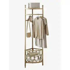 HOMER DESIGN - Perchero Organizador De Ropa Metal 172x39 Cm Esquinero-