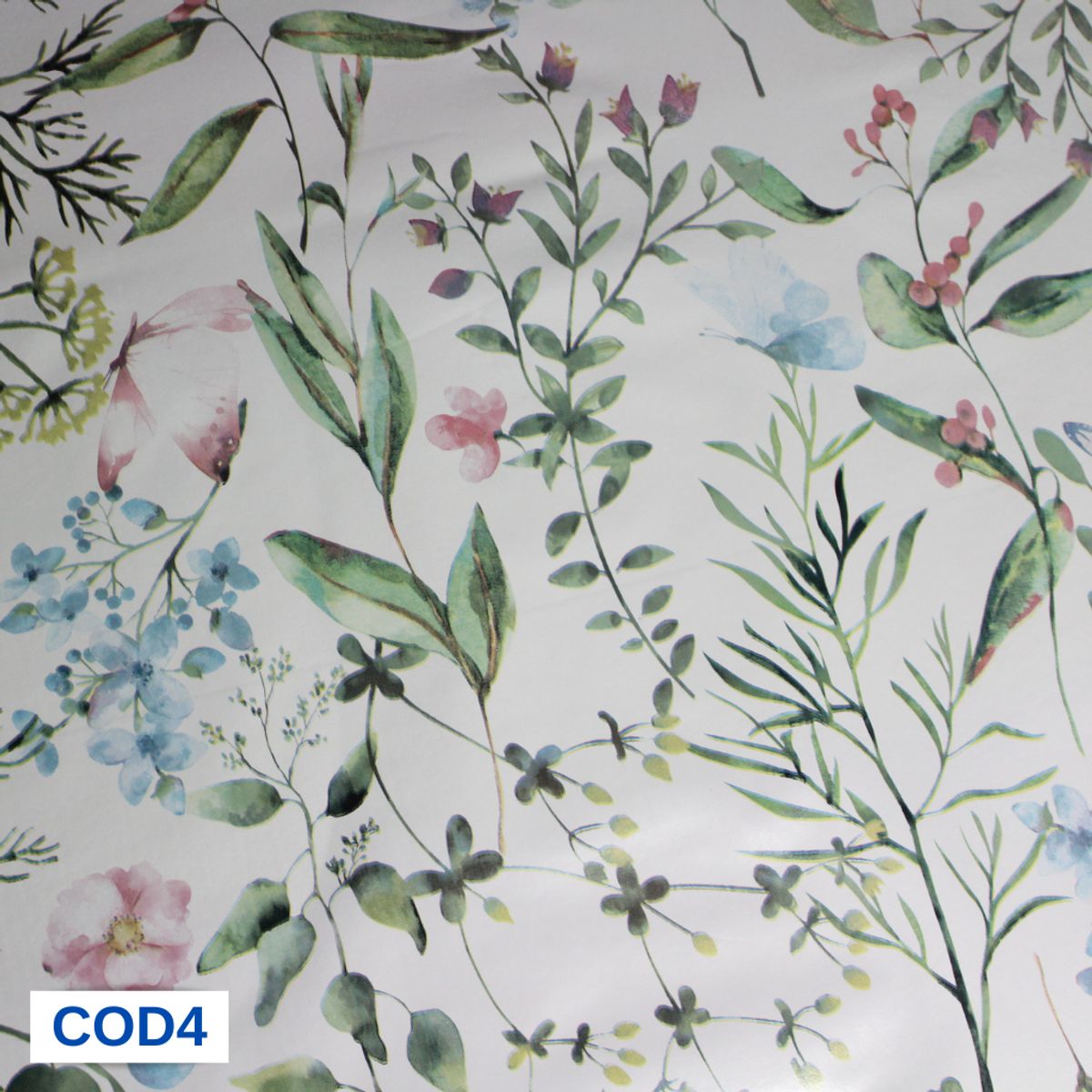 GENERICO - Mantel de Hule Afranelado Para Mantel 140x2 FLOR FINA