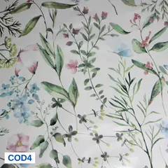 GENERICO - Mantel de Hule Afranelado Para Mantel 140x2 FLOR FINA