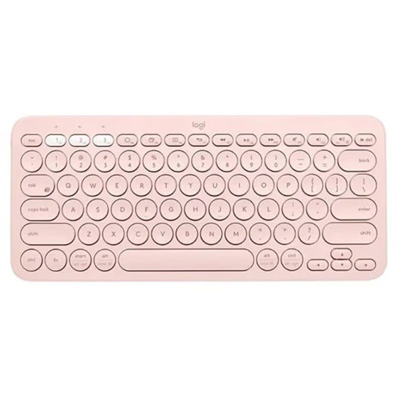LOGITECH - Teclado Logitech K380 Bluetooth multidispositivo Rosa