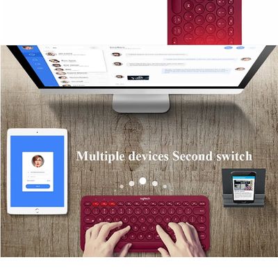 Imagen 2 del producto Teclado K380 Bluetooth multidispositivo Rosa