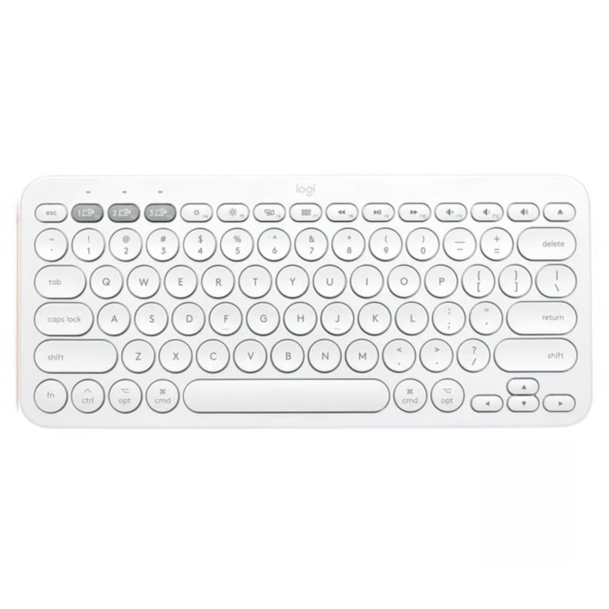 LOGITECH - Teclado Logitech K380 Bluetooth multidispositivo Blanco