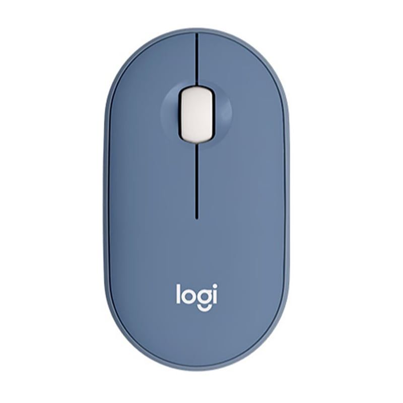 LOGITECH - Mouse M350S Pebble Azul Logitech