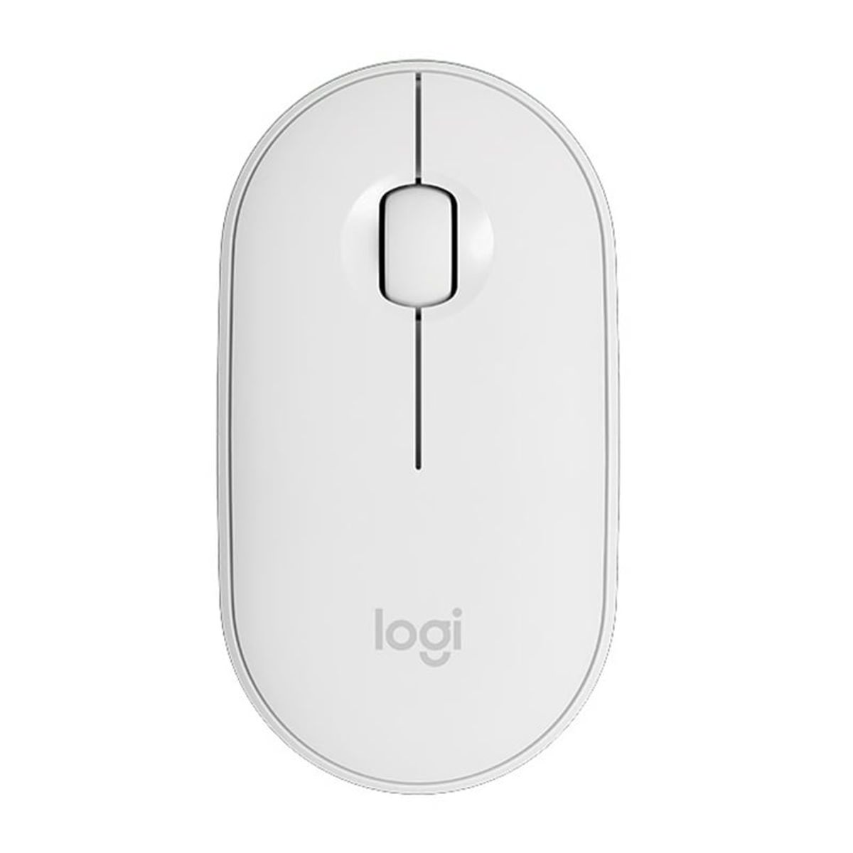 LOGITECH - Mouse M350 Pebble Blanco Logitech
