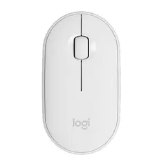 LOGITECH - Mouse M350 Pebble Blanco