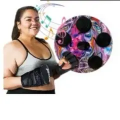 GENERICO - Máquina de Boxeo Inteligente Siete Niveles Rosada