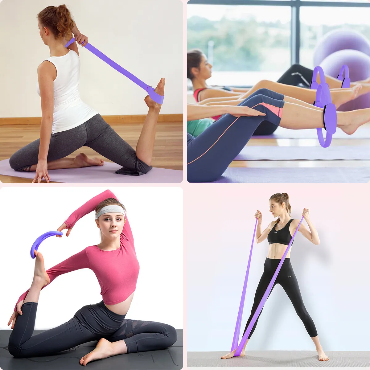 KOKILA - Set 13 Elasticas Yoga Aro Ring Resistencia Power Bands