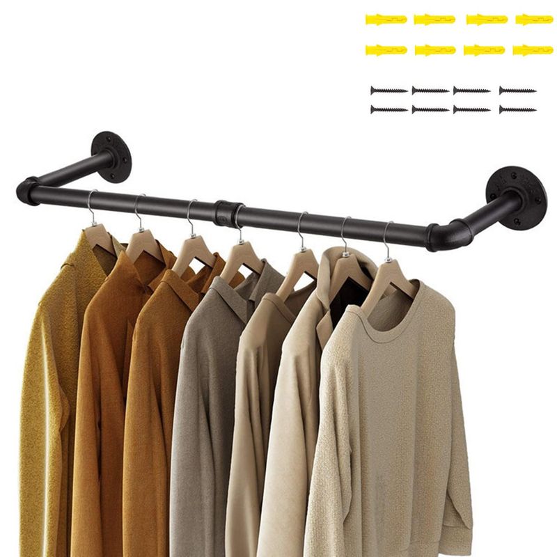 GENERICO - Perchero De Pared Para Ropa Multiusos De Estilo Industrial