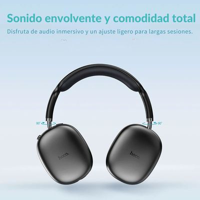Imagen 2 del producto Audífonos Inalambricos 45 hrs Batería W35 Air Over Ear Negro