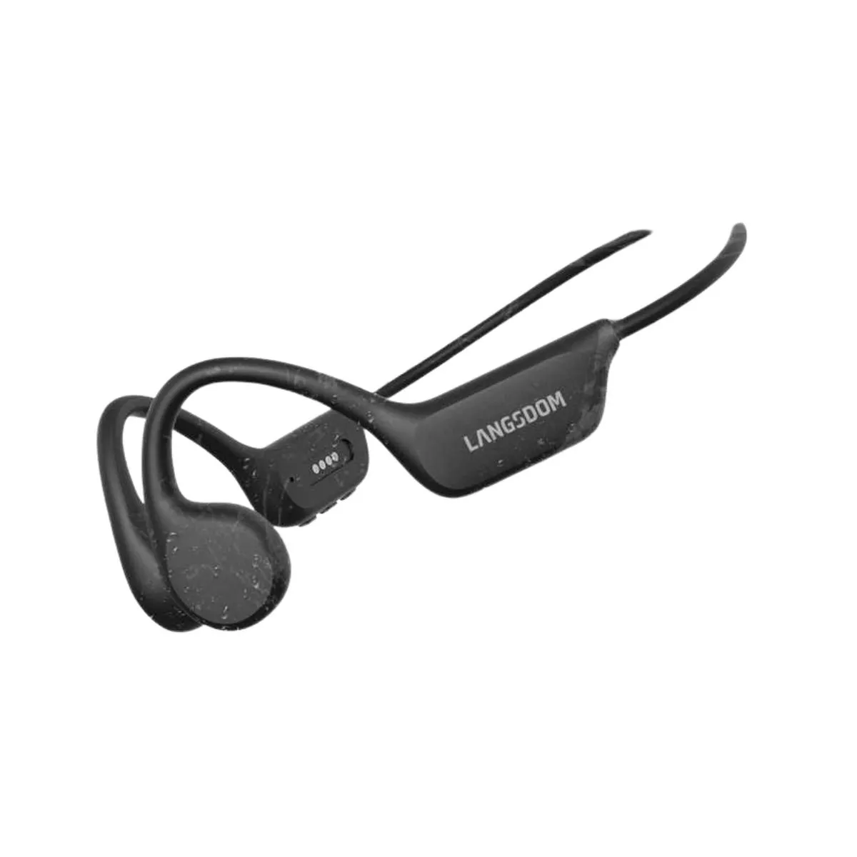 LANGSDOM - Audifonos Deportivos de Conducción Ósea IPX8 Langsdom BE17 Negro