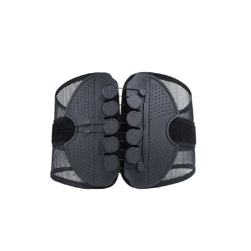 GENERICO - Faja Cinturón Lumbar Ajustable Corrección Intervertebral M