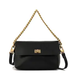 ZIOL - Cartera bandolera con tapa pequeña dorotea negro
