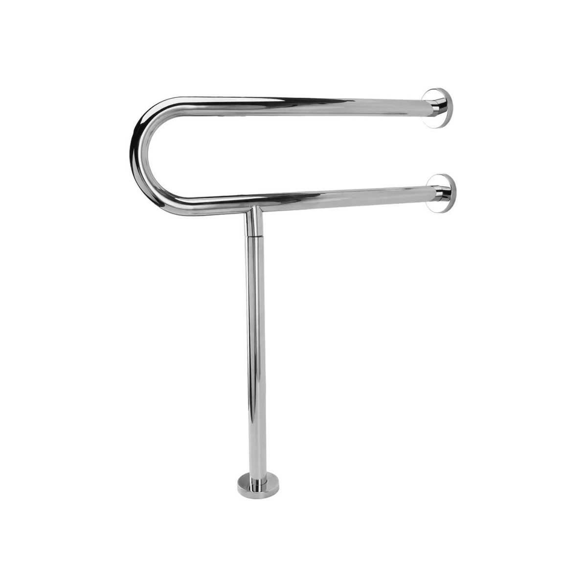 GLOMED - Barra Baño Muro-Piso Cromada