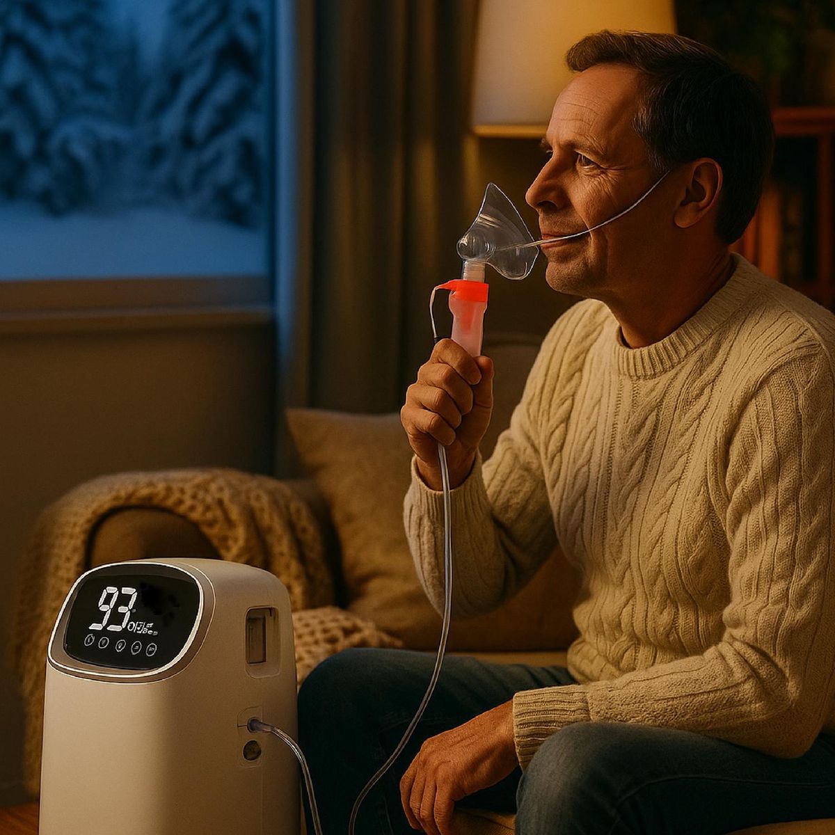 MAXCARE - Concentrador De Oxígeno - 5 Litros