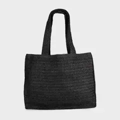 GENERICO - Bolso cartera tote bac negro 00191NE