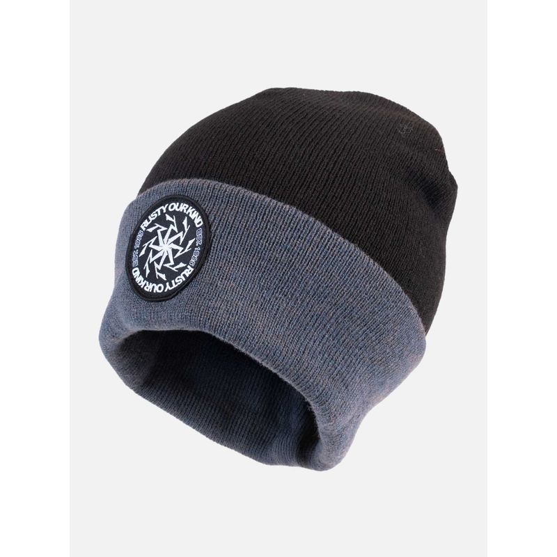 RUSTY - Gorro Rizo beanie Negro Hombre Rusty - Negro