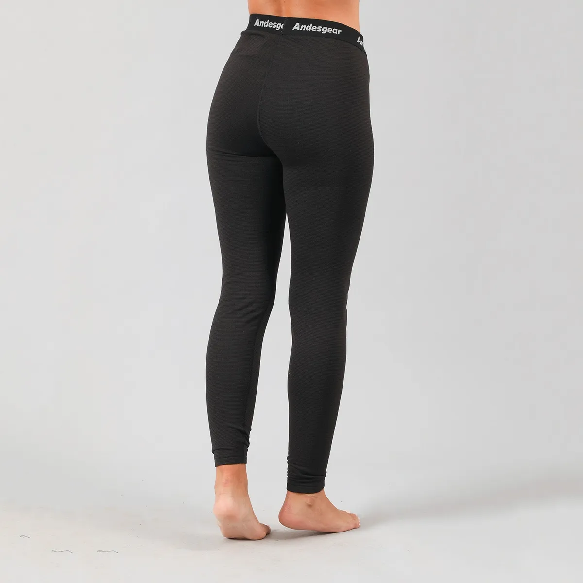 ANDESGEAR - Primera Capa Mujer Expedición Bottom Negro Andesgear