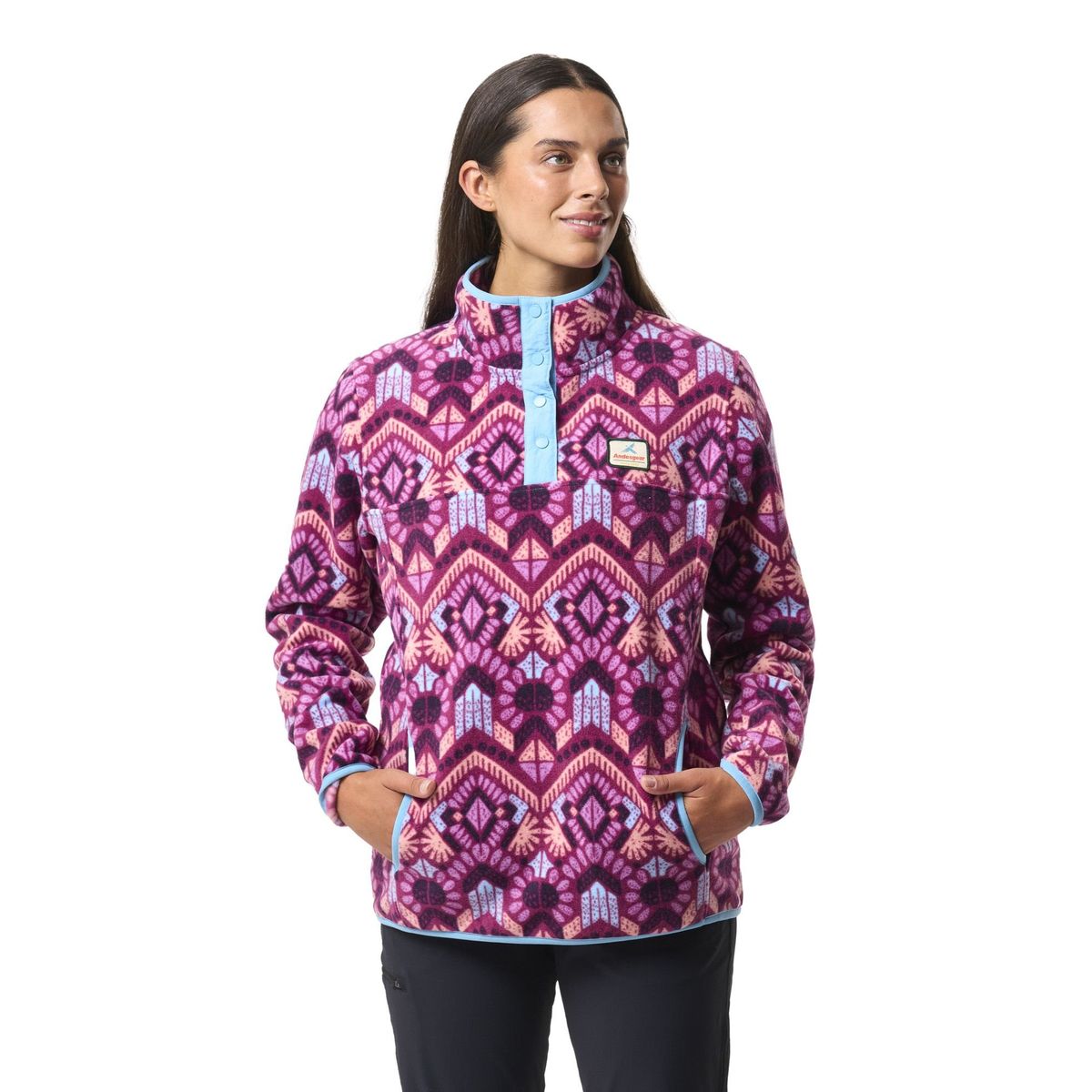 ANDESGEAR - Polar Mujer Panguipulli Azul Andesgear