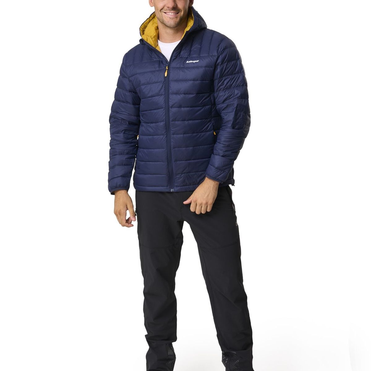 ANDESGEAR - Chaqueta Hombre Cucao Down Hoody Multicolor Andesgear