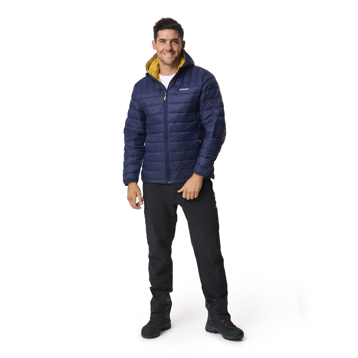 ANDESGEAR - Chaqueta Hombre Cucao Down Hoody Multicolor Andesgear