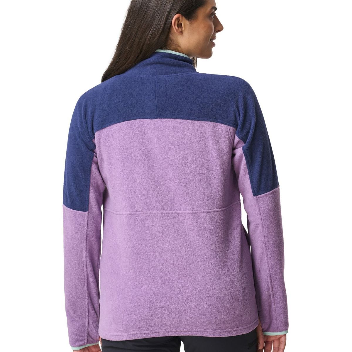 ANDESGEAR - Polar Mujer New Maihue 1/2 Lila Andesgear