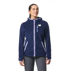 ANDESGEAR - Polar Mujer Navarino Hood Azul