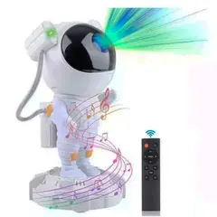 GENERICO - PARLANTES BLUETOOTH PROYECTOR ASTRONAUTA VER VIDEO MX27