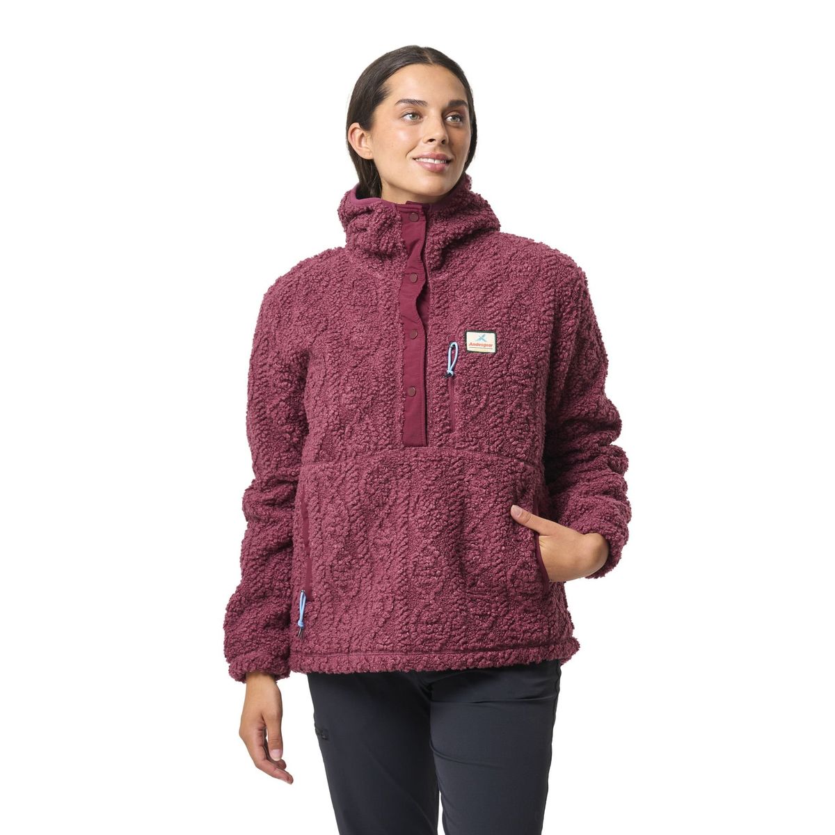 ANDESGEAR - Polar Mujer Pullinque Rosado Andesgear