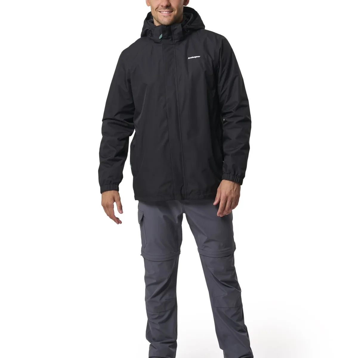 ANDESGEAR - Chaqueta Tagua Hombre Negra Andesgear
