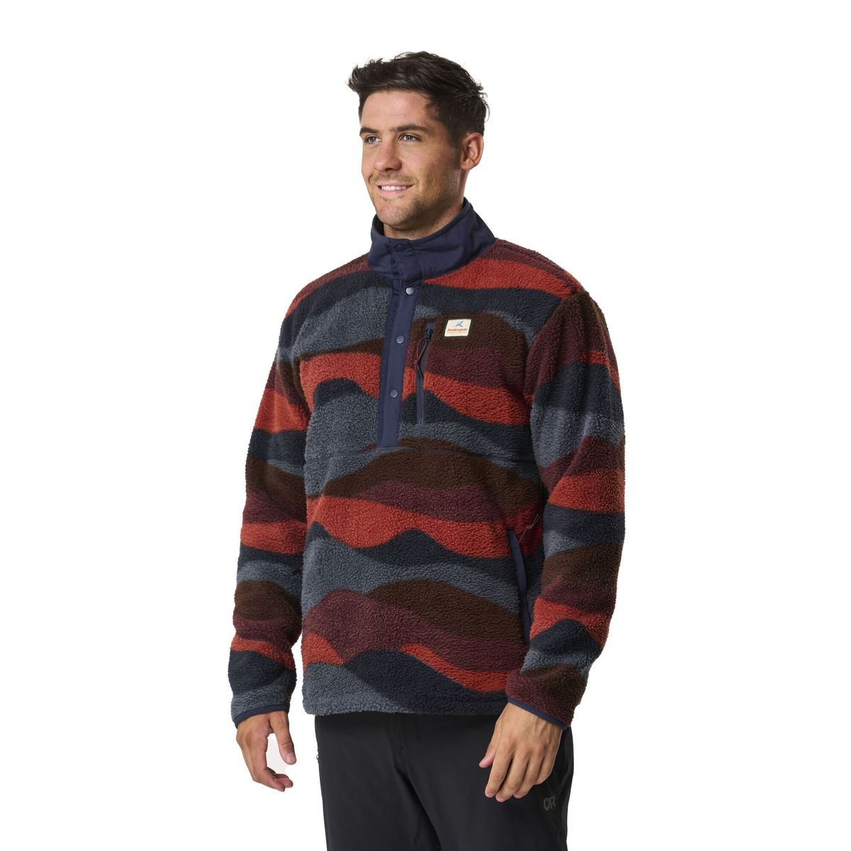 ANDESGEAR - Polar Hombre Calafquen Multicolor Andesgear