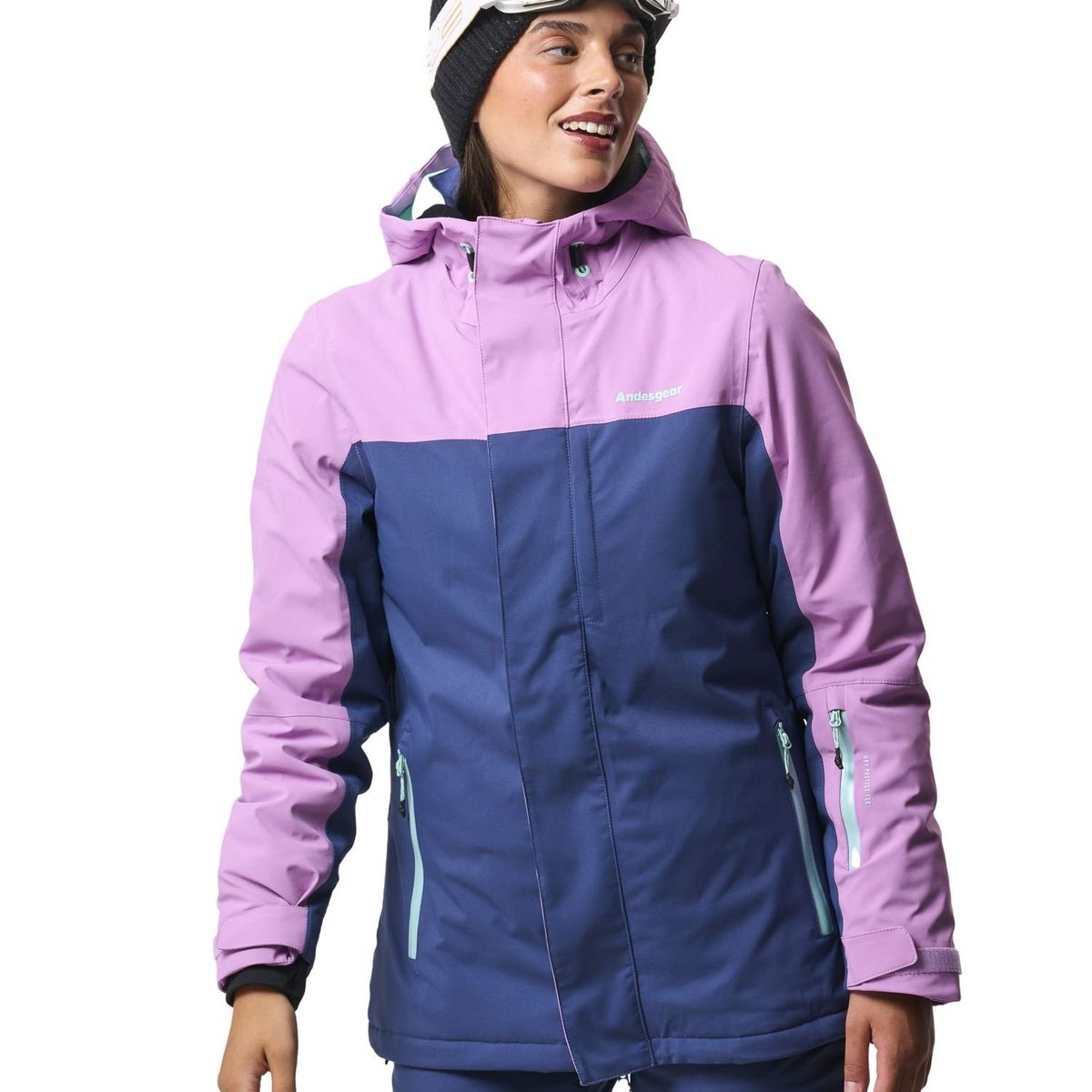 ANDESGEAR - Chaqueta Mujer Antillanca Multicolor Andesgear