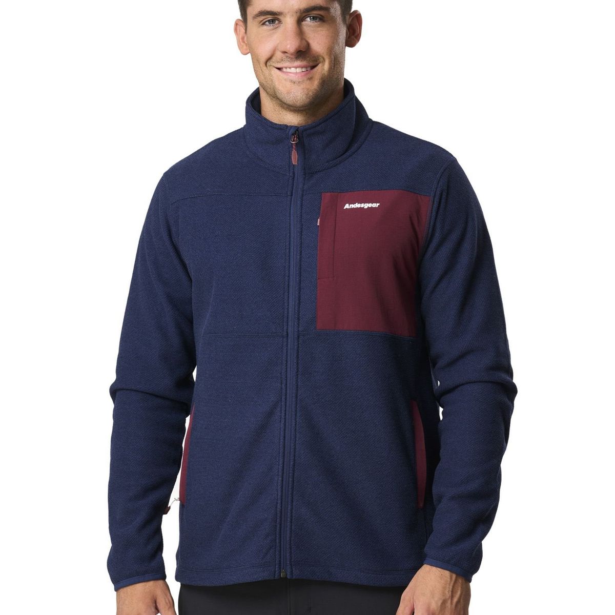 ANDESGEAR - Polar Hombre Ranco Azul Andesgear