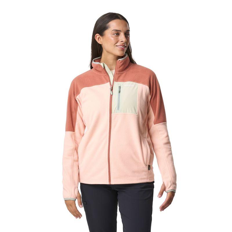 ANDESGEAR - Polar Mujer New Maihue Fullzip Rosado Andesgear