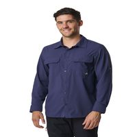 Camisa Hombre Rupanco Ls Azul