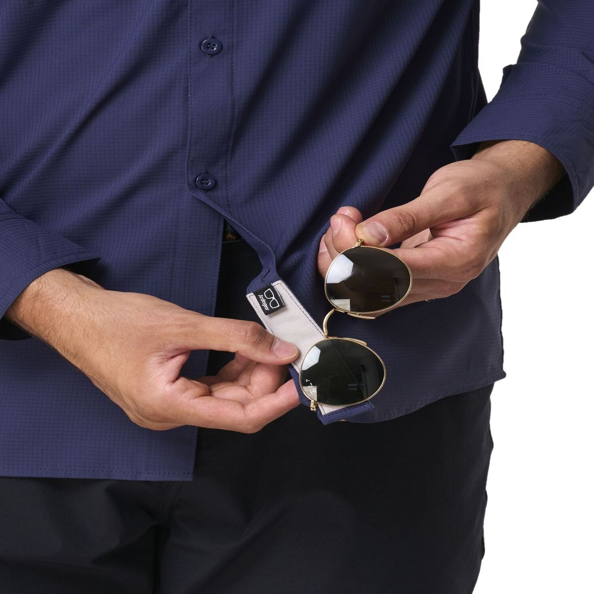 ANDESGEAR - Camisa Hombre Rupanco Ls Azul Andesgear