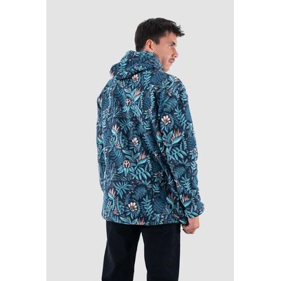 Imagen 2 del producto Polar Hombre Hood Half Zip Yedra Teal