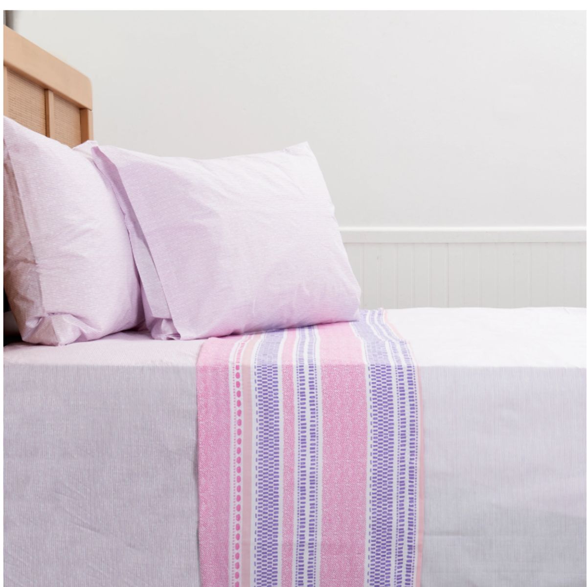 MASHINI - Sabana King 180 Hilos Mashini Lirio