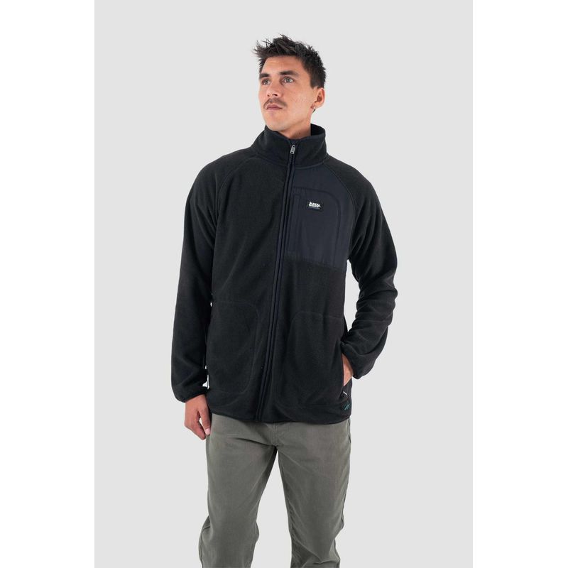 KAYA UNITE - Polar Hombre Full Zip Negro